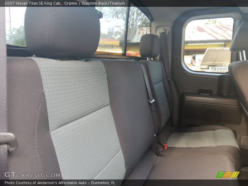 Granite / Graphite Black/Titanium 2007 Nissan Titan SE King Cab