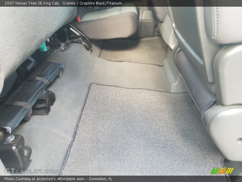 Granite / Graphite Black/Titanium 2007 Nissan Titan SE King Cab
