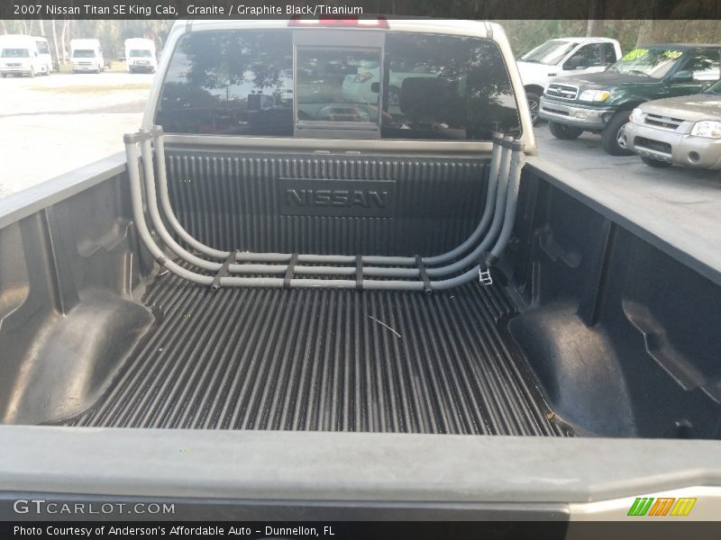 Granite / Graphite Black/Titanium 2007 Nissan Titan SE King Cab