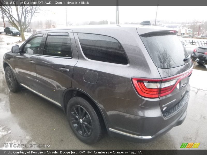 Granite Metallic / Black 2018 Dodge Durango SXT AWD