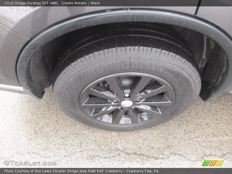 Granite Metallic / Black 2018 Dodge Durango SXT AWD