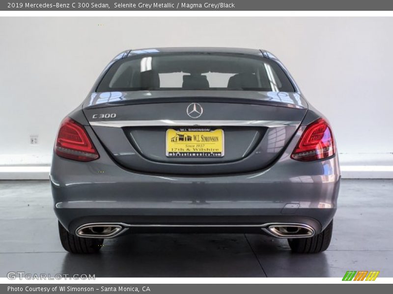 Selenite Grey Metallic / Magma Grey/Black 2019 Mercedes-Benz C 300 Sedan
