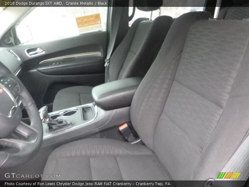 Granite Metallic / Black 2018 Dodge Durango SXT AWD