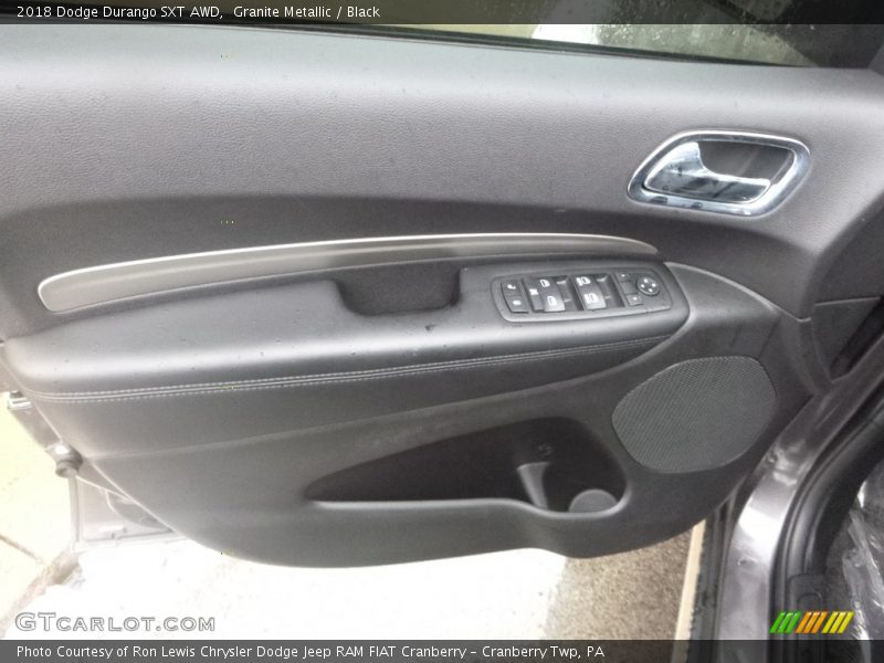 Granite Metallic / Black 2018 Dodge Durango SXT AWD