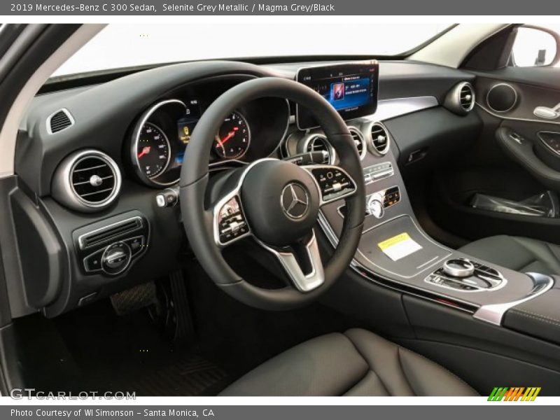 Selenite Grey Metallic / Magma Grey/Black 2019 Mercedes-Benz C 300 Sedan