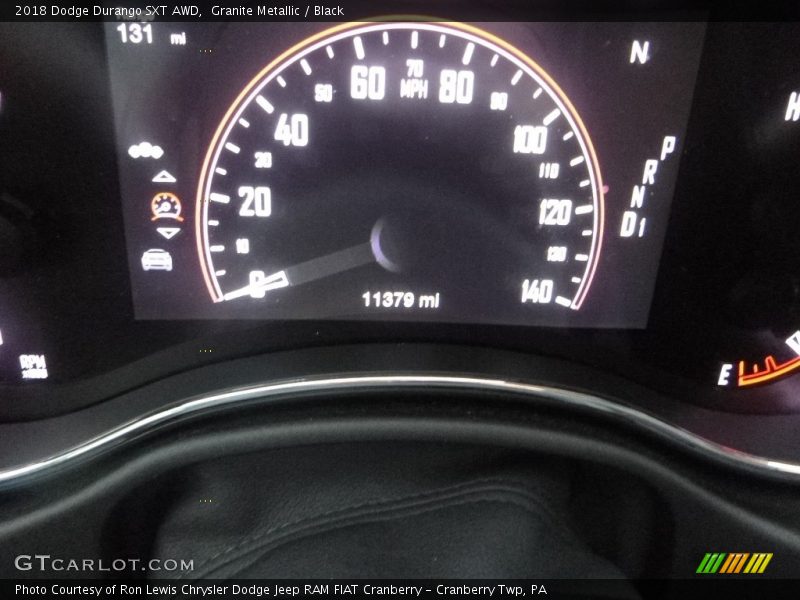 Granite Metallic / Black 2018 Dodge Durango SXT AWD