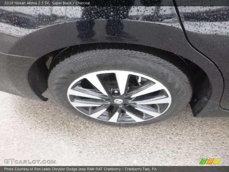 Super Black / Charcoal 2018 Nissan Altima 2.5 SV