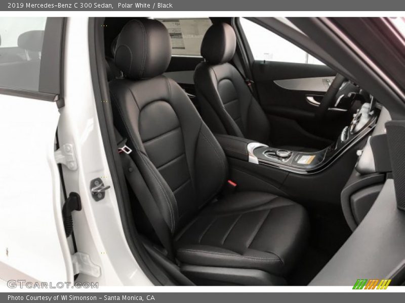 Polar White / Black 2019 Mercedes-Benz C 300 Sedan