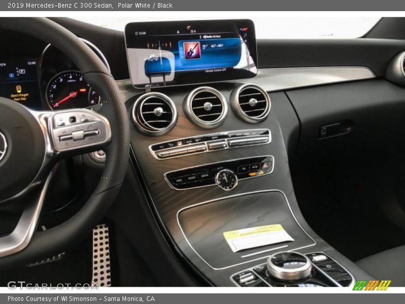 Polar White / Black 2019 Mercedes-Benz C 300 Sedan