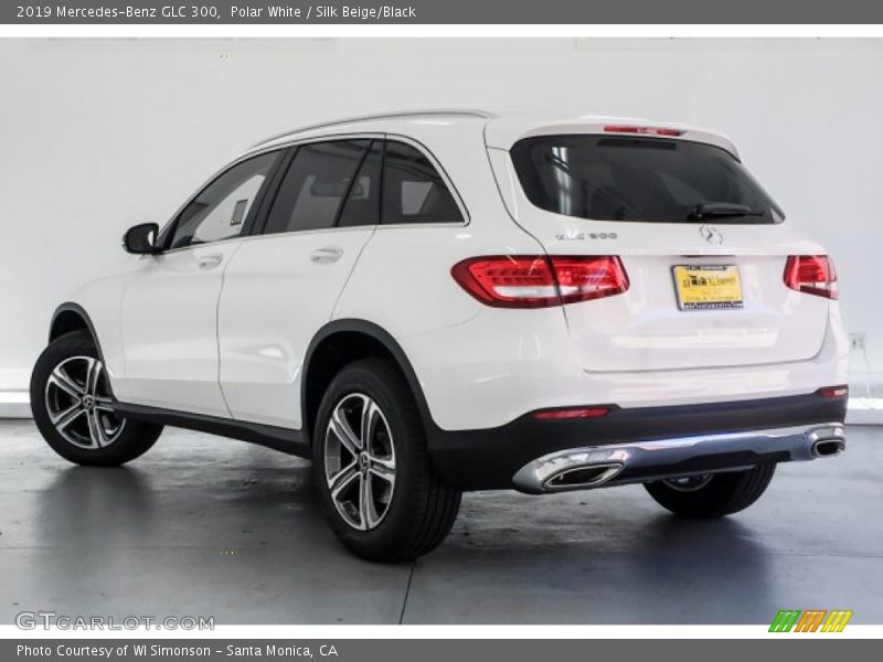 Polar White / Silk Beige/Black 2019 Mercedes-Benz GLC 300