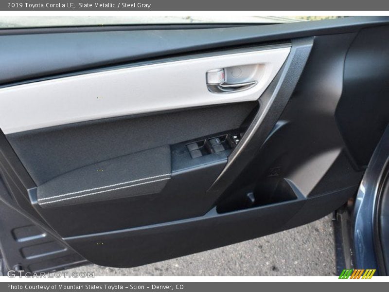 Slate Metallic / Steel Gray 2019 Toyota Corolla LE