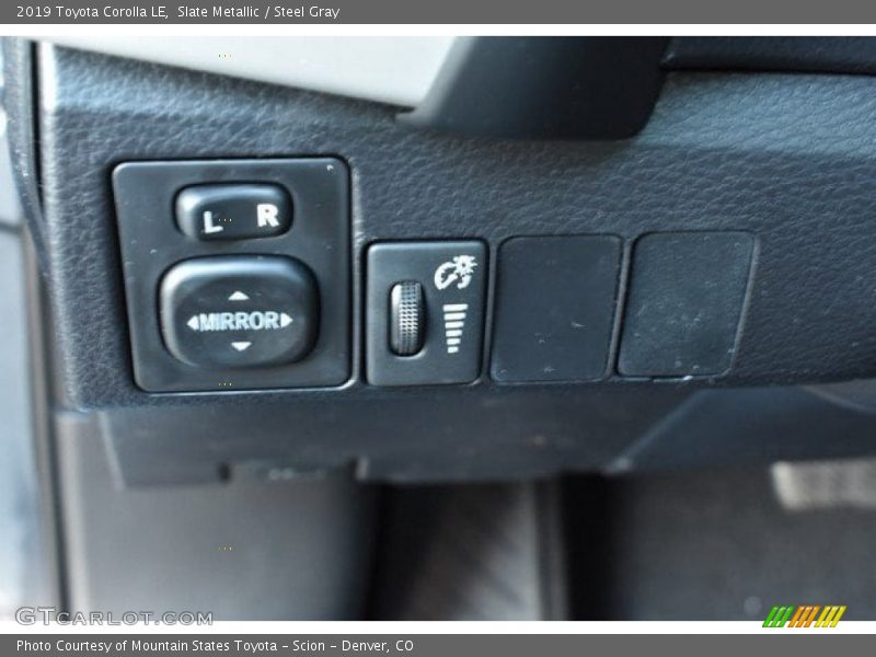 Slate Metallic / Steel Gray 2019 Toyota Corolla LE