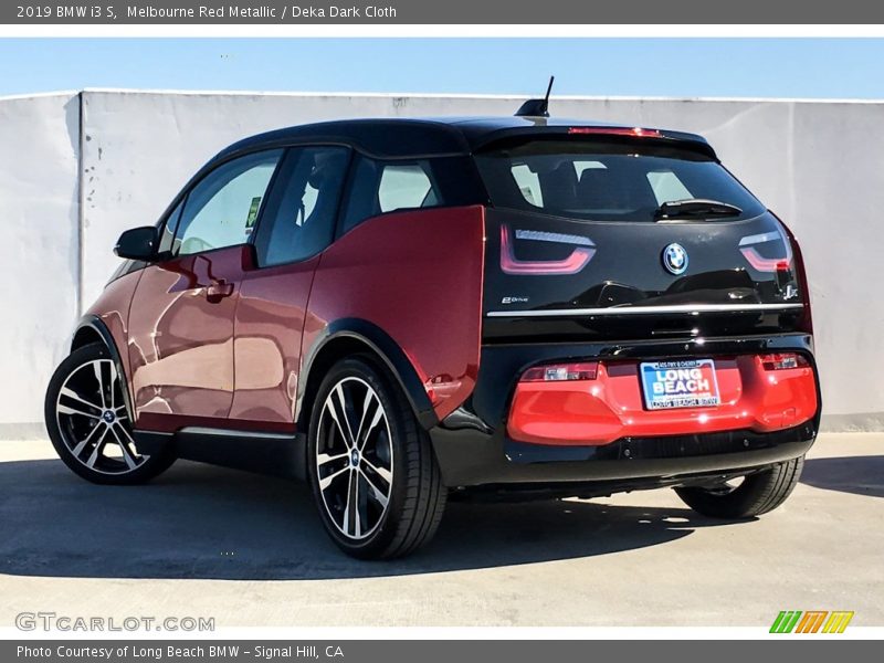 Melbourne Red Metallic / Deka Dark Cloth 2019 BMW i3 S