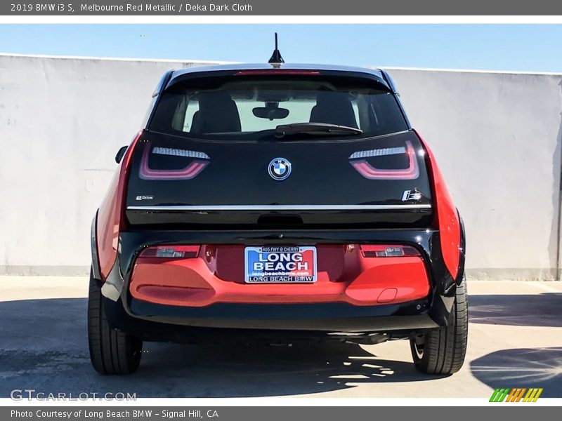 Melbourne Red Metallic / Deka Dark Cloth 2019 BMW i3 S