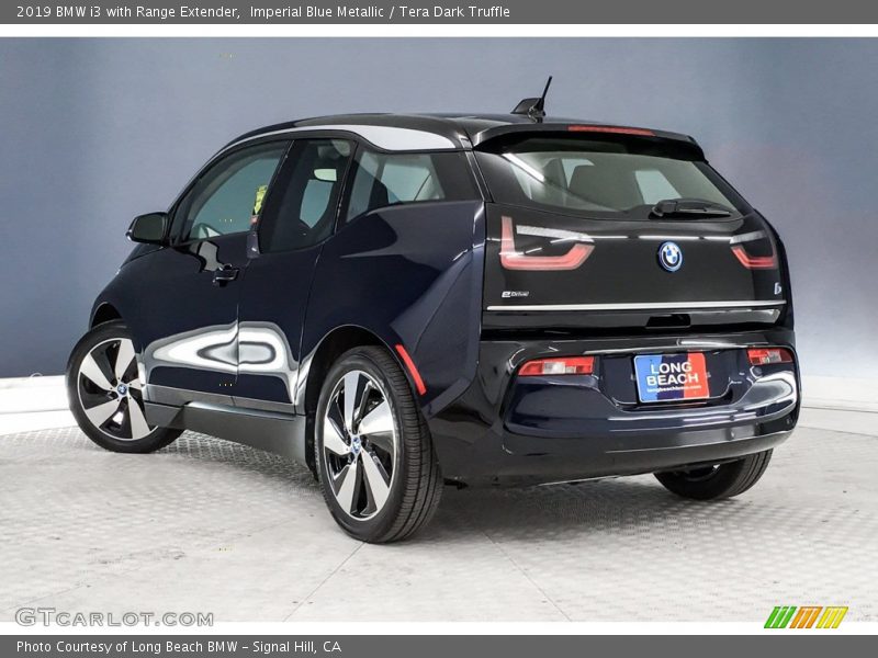 Imperial Blue Metallic / Tera Dark Truffle 2019 BMW i3 with Range Extender