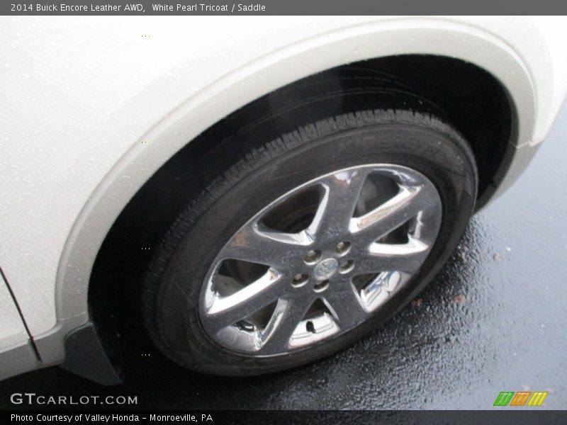 White Pearl Tricoat / Saddle 2014 Buick Encore Leather AWD