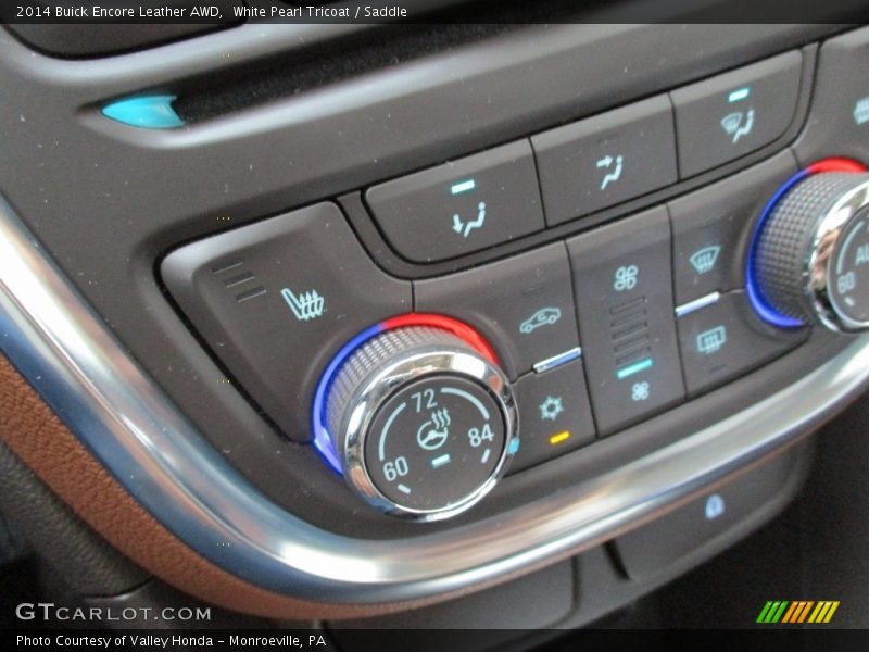 White Pearl Tricoat / Saddle 2014 Buick Encore Leather AWD