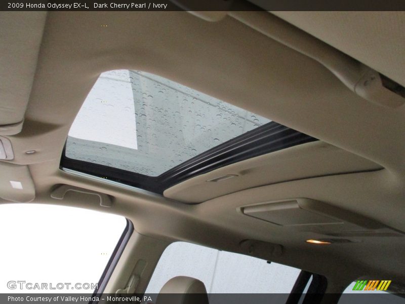 Dark Cherry Pearl / Ivory 2009 Honda Odyssey EX-L