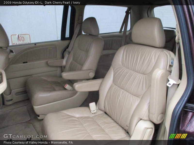 Dark Cherry Pearl / Ivory 2009 Honda Odyssey EX-L