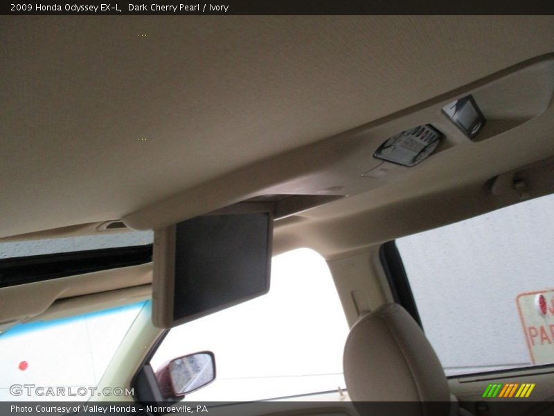 Dark Cherry Pearl / Ivory 2009 Honda Odyssey EX-L