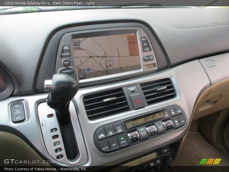 Dark Cherry Pearl / Ivory 2009 Honda Odyssey EX-L