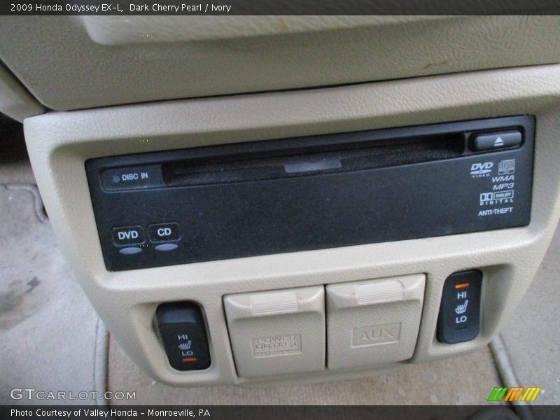 Dark Cherry Pearl / Ivory 2009 Honda Odyssey EX-L
