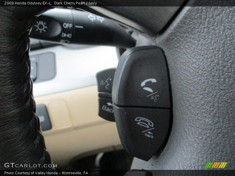 Dark Cherry Pearl / Ivory 2009 Honda Odyssey EX-L
