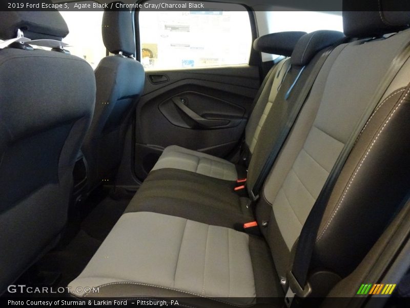 Agate Black / Chromite Gray/Charcoal Black 2019 Ford Escape S