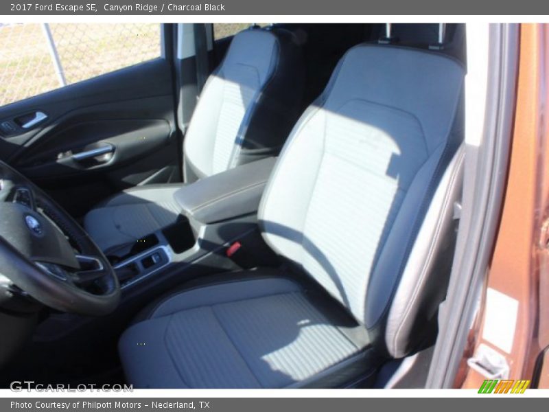 Canyon Ridge / Charcoal Black 2017 Ford Escape SE