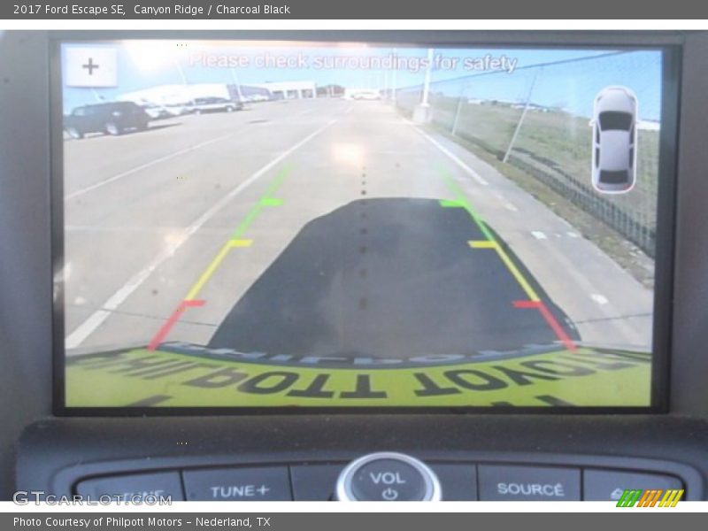 Canyon Ridge / Charcoal Black 2017 Ford Escape SE