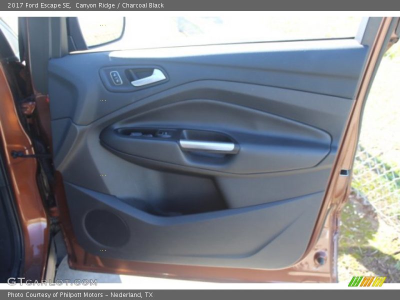 Canyon Ridge / Charcoal Black 2017 Ford Escape SE