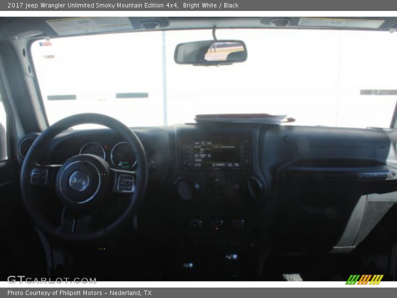 Bright White / Black 2017 Jeep Wrangler Unlimited Smoky Mountain Edition 4x4