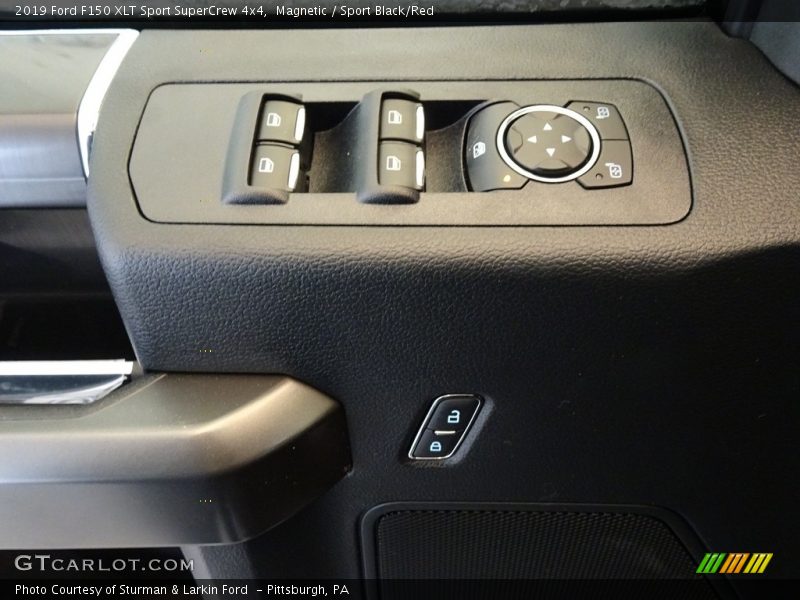Magnetic / Sport Black/Red 2019 Ford F150 XLT Sport SuperCrew 4x4