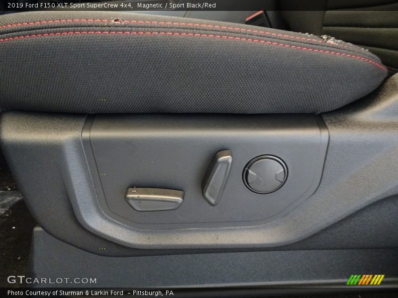 Magnetic / Sport Black/Red 2019 Ford F150 XLT Sport SuperCrew 4x4