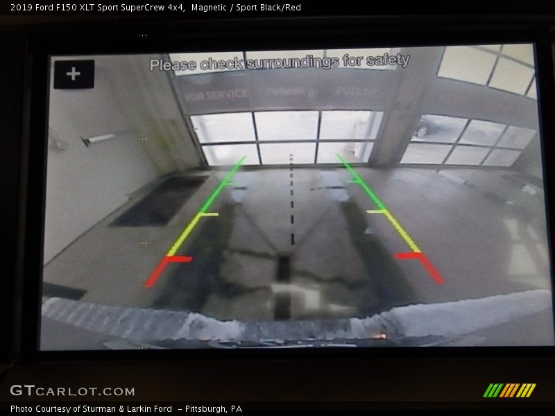 Magnetic / Sport Black/Red 2019 Ford F150 XLT Sport SuperCrew 4x4