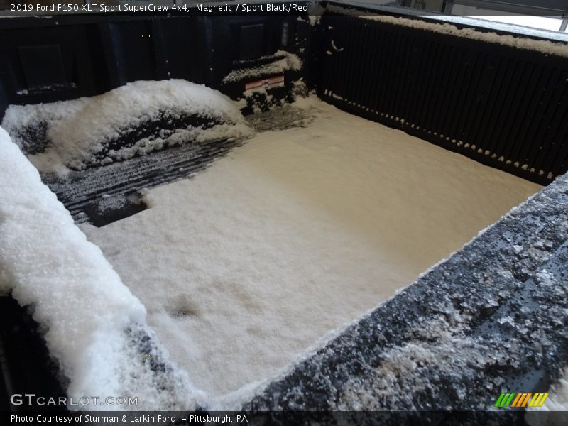 Magnetic / Sport Black/Red 2019 Ford F150 XLT Sport SuperCrew 4x4