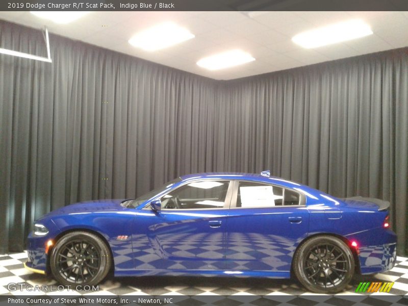 Indigo Blue / Black 2019 Dodge Charger R/T Scat Pack