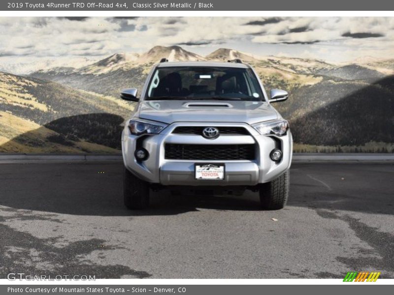 Classic Silver Metallic / Black 2019 Toyota 4Runner TRD Off-Road 4x4