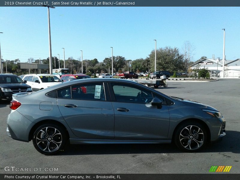 Satin Steel Gray Metallic / Jet Black/­Galvanized 2019 Chevrolet Cruze LT