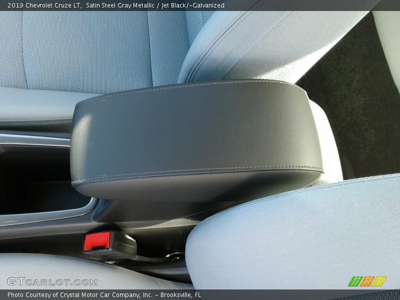Satin Steel Gray Metallic / Jet Black/­Galvanized 2019 Chevrolet Cruze LT
