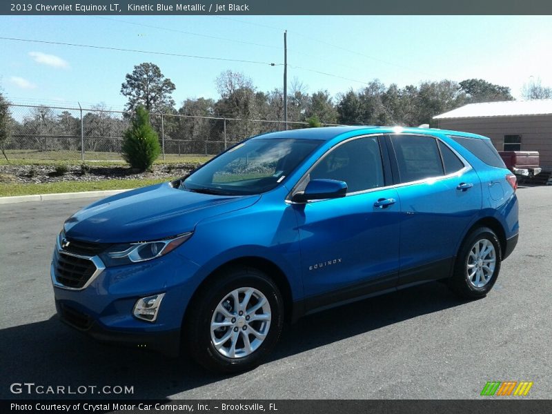 Kinetic Blue Metallic / Jet Black 2019 Chevrolet Equinox LT