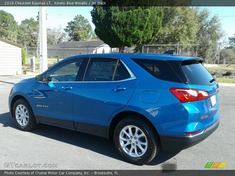 Kinetic Blue Metallic / Jet Black 2019 Chevrolet Equinox LT
