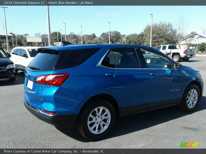 Kinetic Blue Metallic / Jet Black 2019 Chevrolet Equinox LT