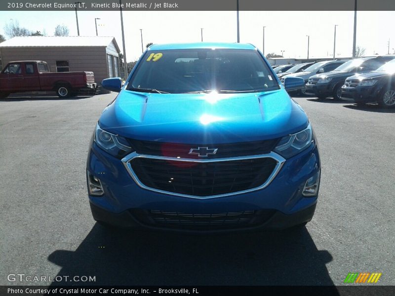 Kinetic Blue Metallic / Jet Black 2019 Chevrolet Equinox LT