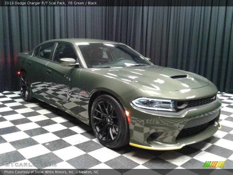 F8 Green / Black 2019 Dodge Charger R/T Scat Pack