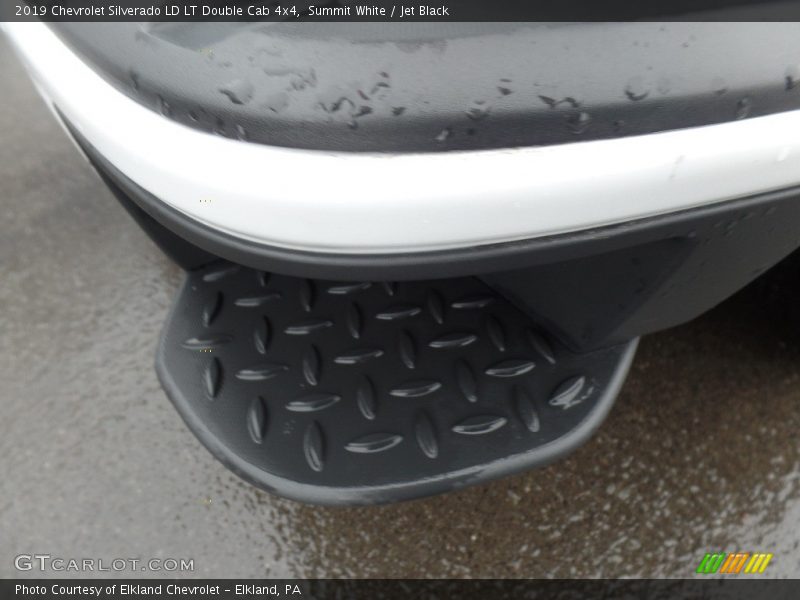 Summit White / Jet Black 2019 Chevrolet Silverado LD LT Double Cab 4x4