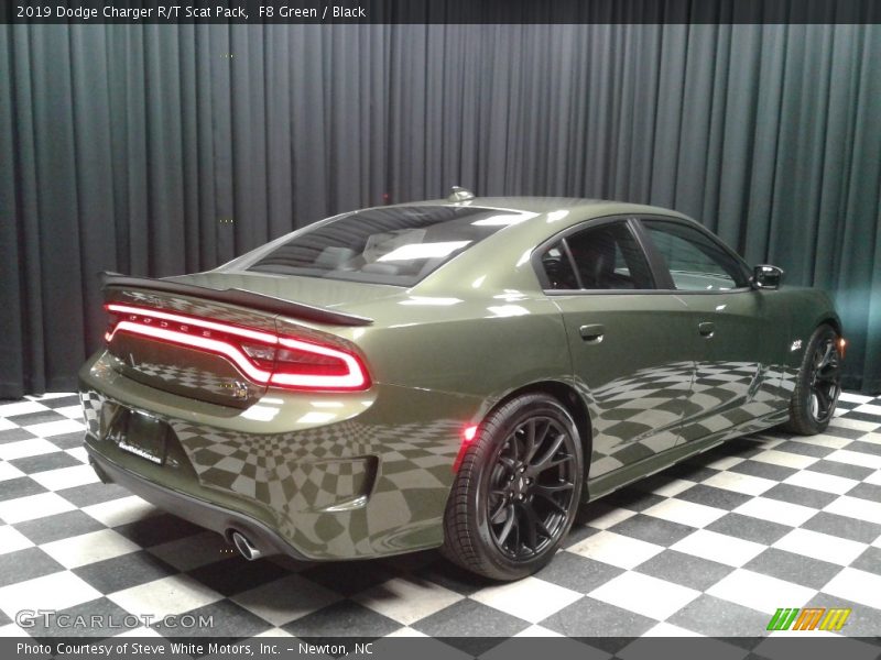 F8 Green / Black 2019 Dodge Charger R/T Scat Pack