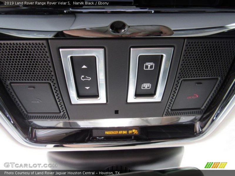 Narvik Black / Ebony 2019 Land Rover Range Rover Velar S
