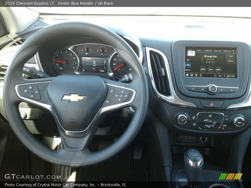 Kinetic Blue Metallic / Jet Black 2019 Chevrolet Equinox LT