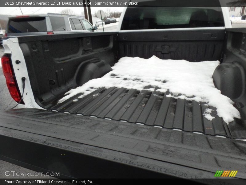 Summit White / Jet Black 2019 Chevrolet Silverado LD LT Double Cab 4x4